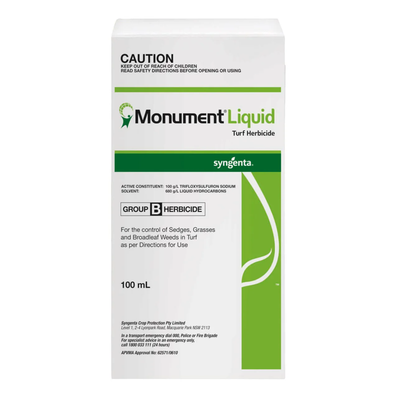Monument Liquid Turf Herbicide — 100mL