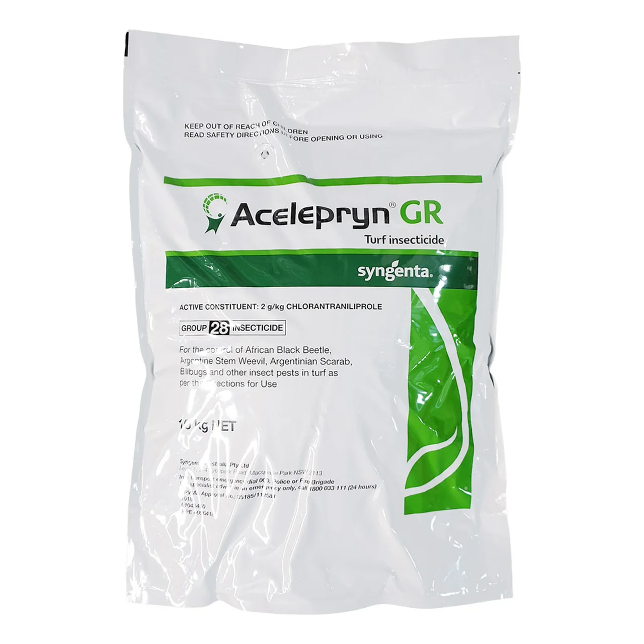 Syngenta Acelepryn GR | Professional Granular Insecticide | 4kg & 10kg — 10kg