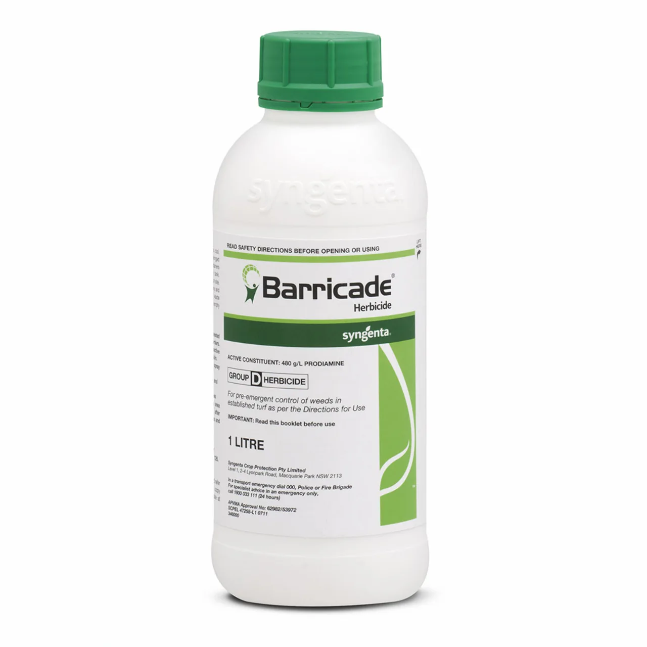 Barricade Pre-Emergent Herbicide — 1 Litre