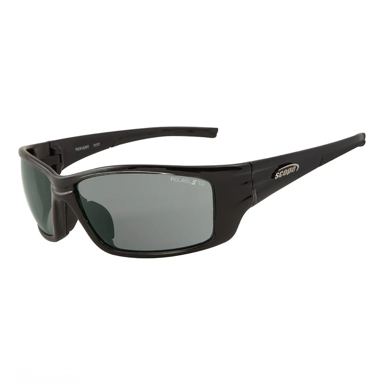 Spy Jet Safety Glasses — Black Polarised