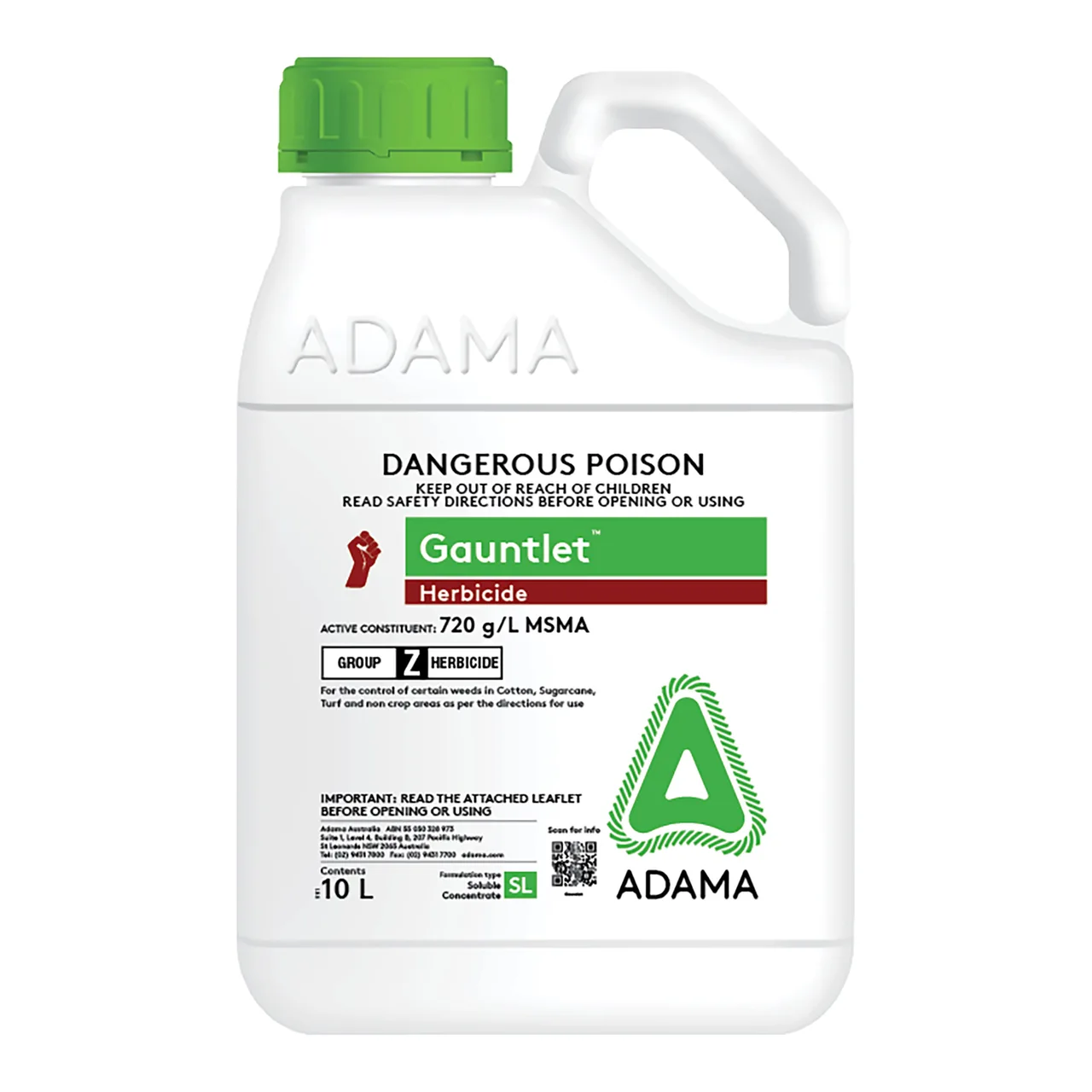 Gauntlet Post-emergent Herbicide — 10 Litre