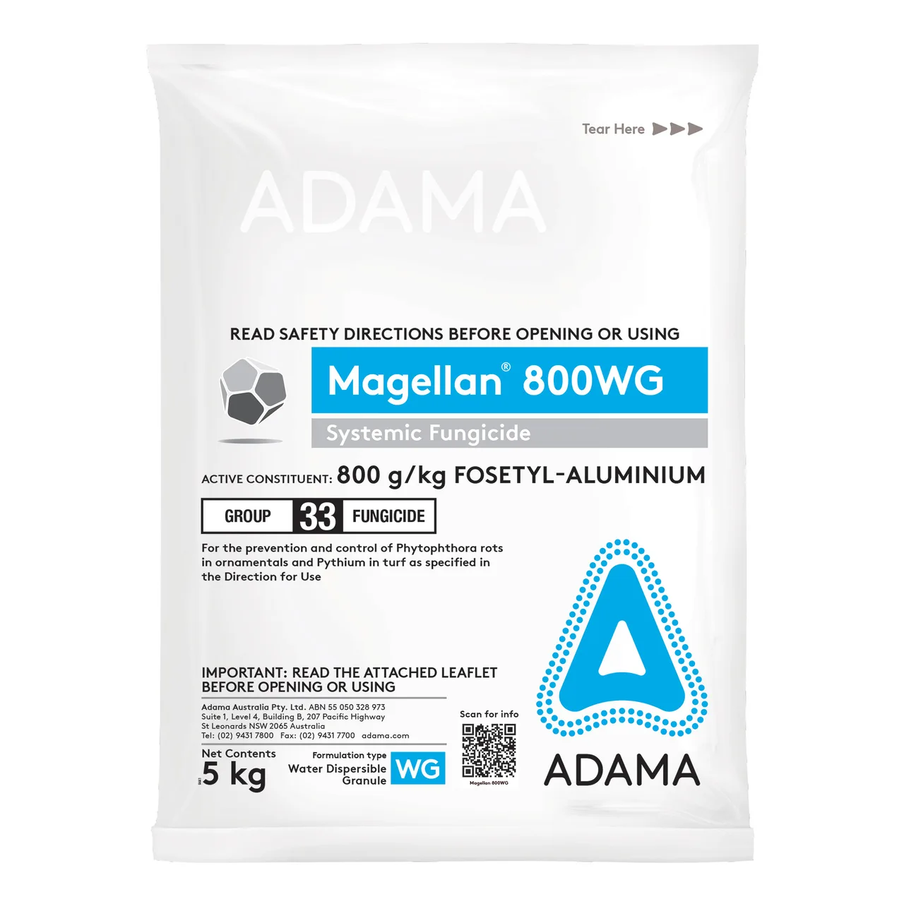 Magellan 800WG Systemic Fungicide — 5kg