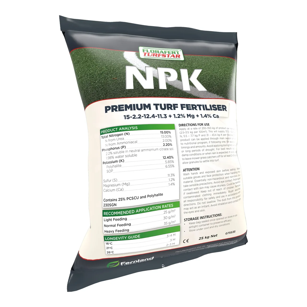 TurfStar NPK Turf Fertiliser — 25kg · Each · 230SGN