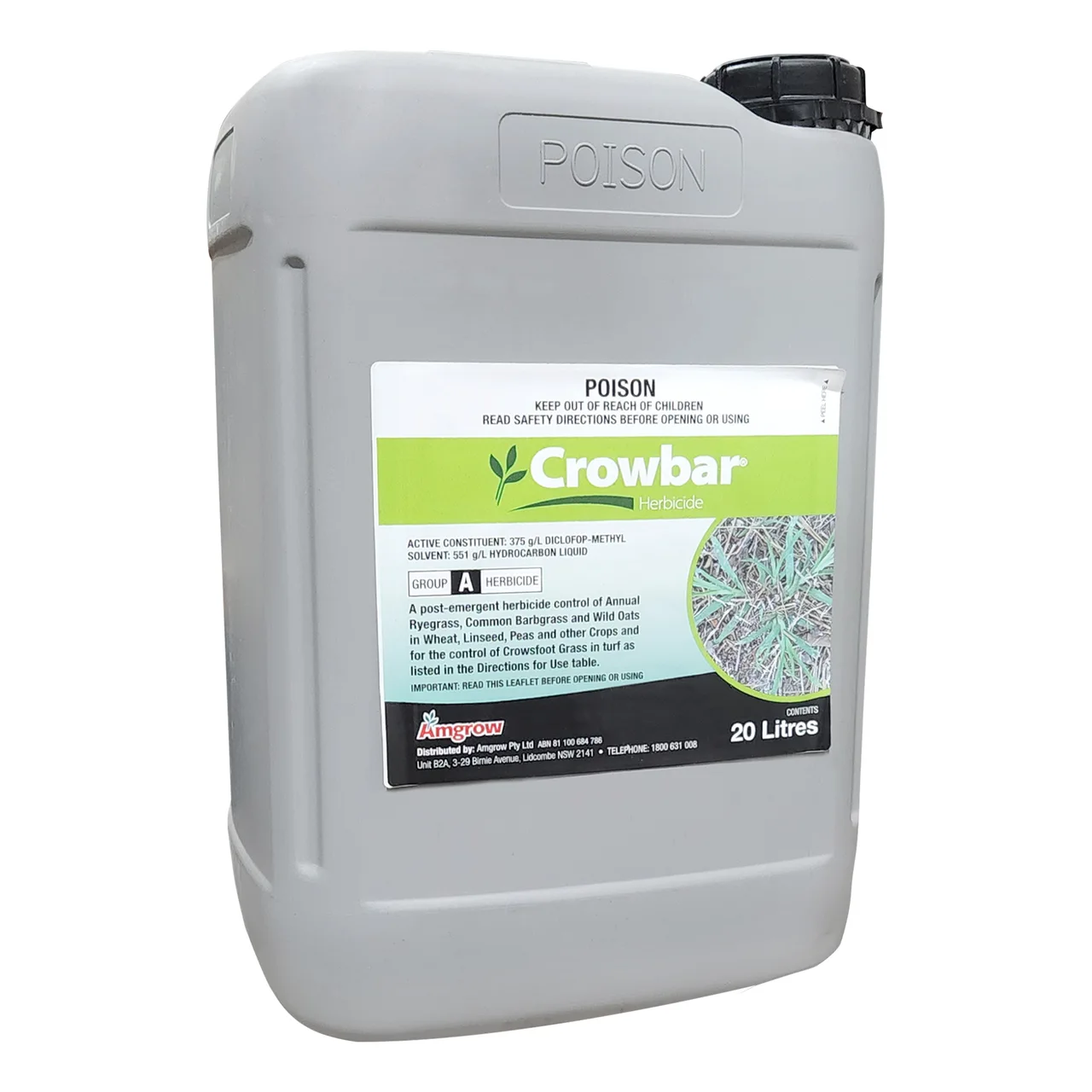 Crowbar Herbicide — 20 Litre