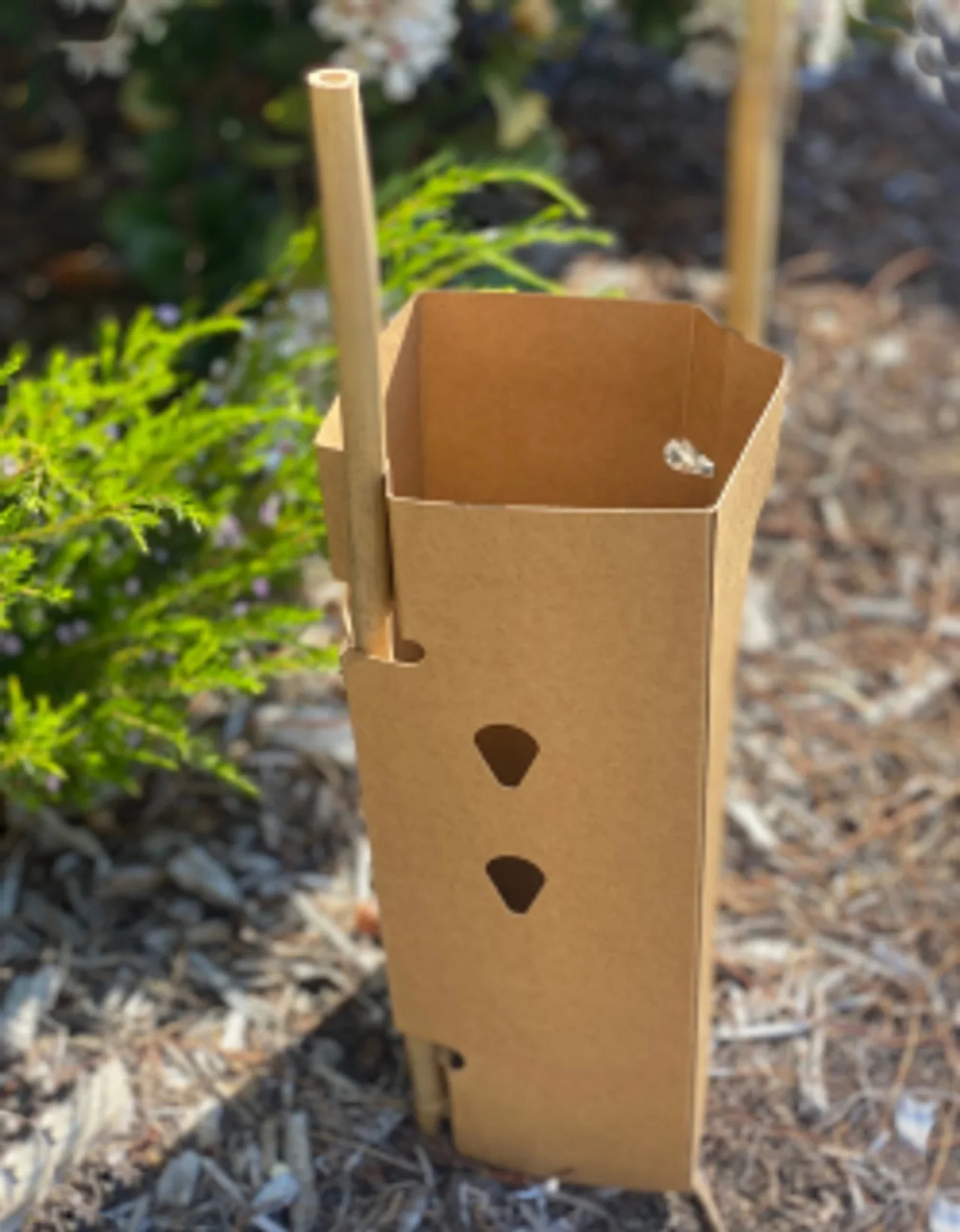 Greenguard MINI Square Enviro Tree Guard — 320mm H x 110mm W · Pack of 50