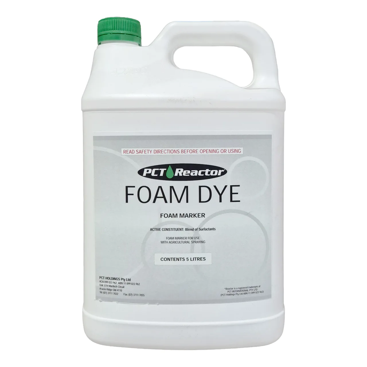 Reactor Foam Marker Dye | Spray Marking Additive — 5 Litre