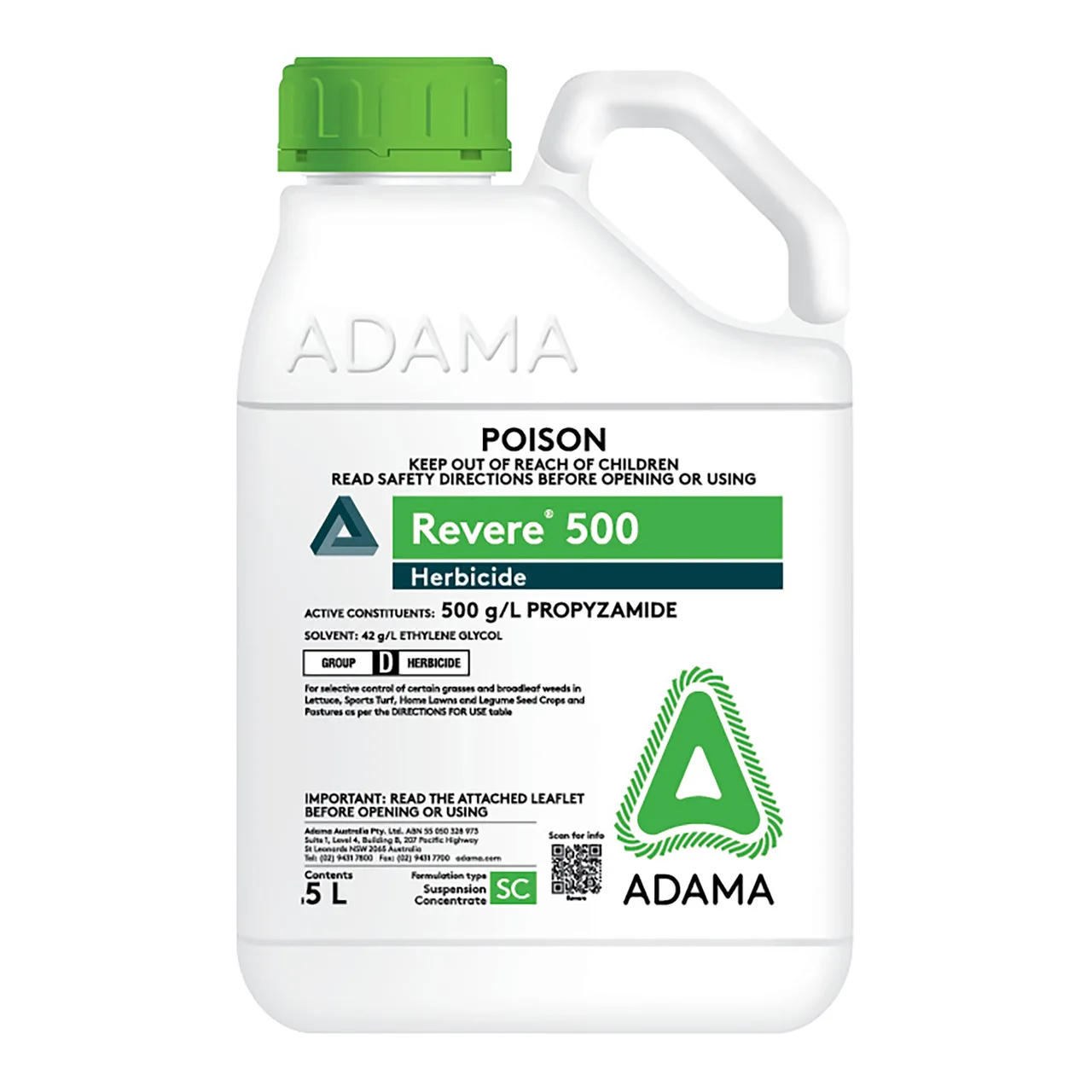 Revere 500 Herbicide — 5 Litre