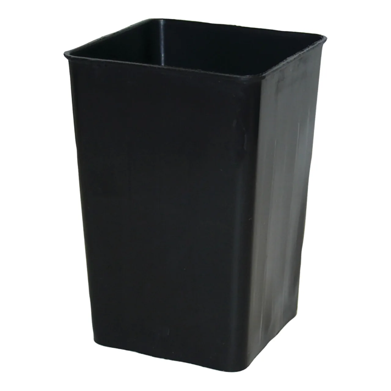 Square Squat Propagating Tube 50mmSQ x 75mm — Carton of 600 · Black