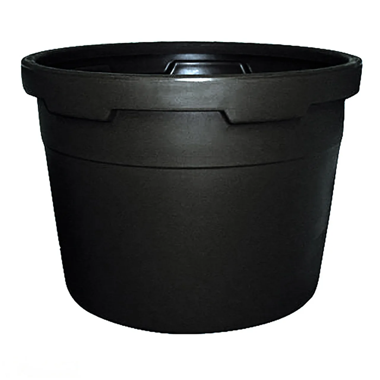 Advanced Plant Container Round — 580mmØ · Black