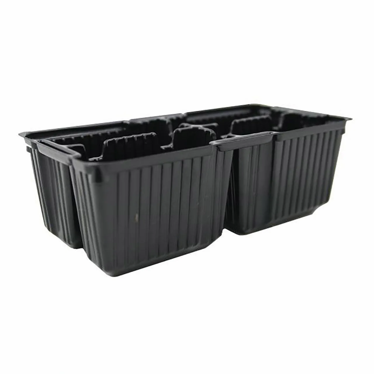 Metric Punnet - 4 Cell — Box of 960 · Black
