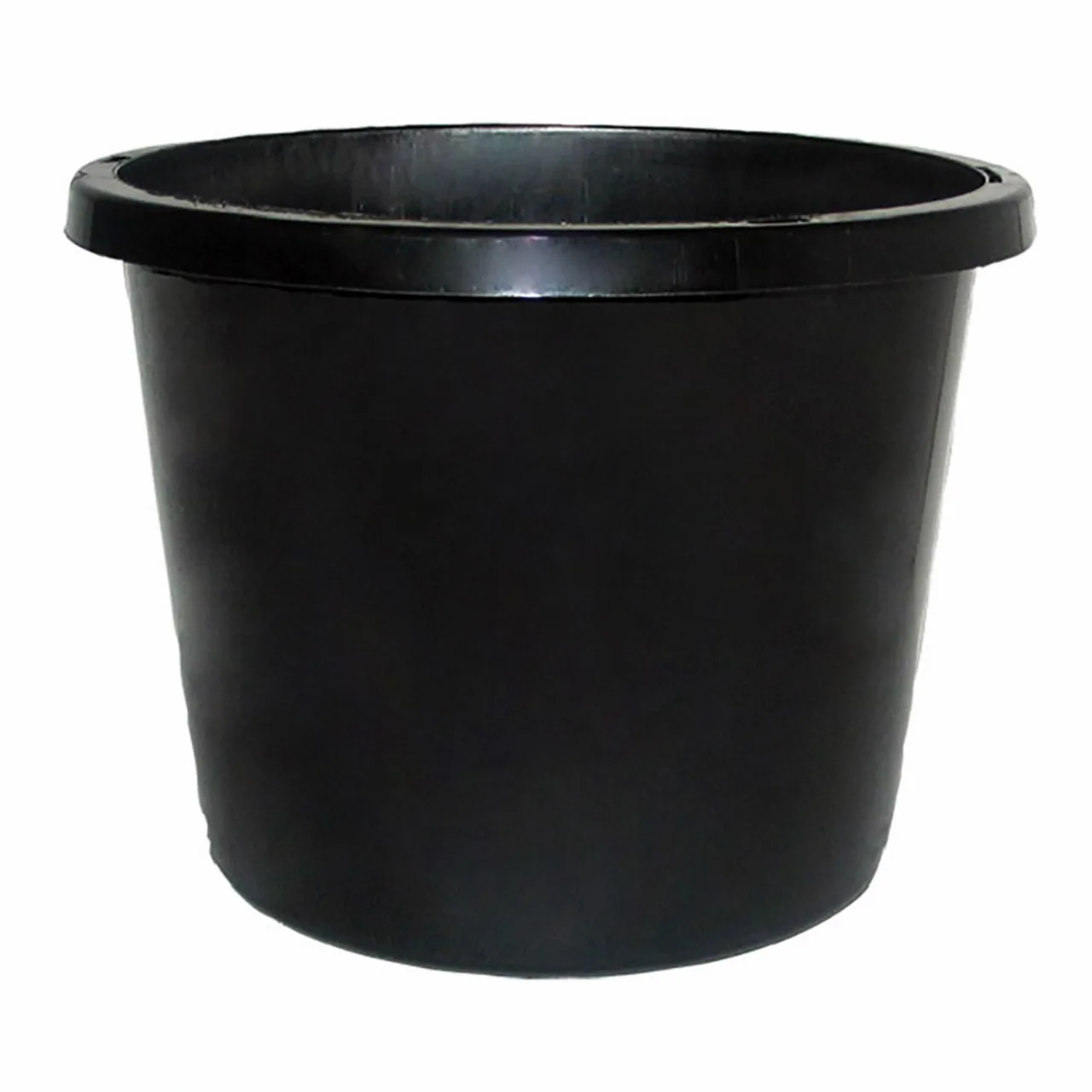 175mmØ Squat Pot — Pack of 10 · Black