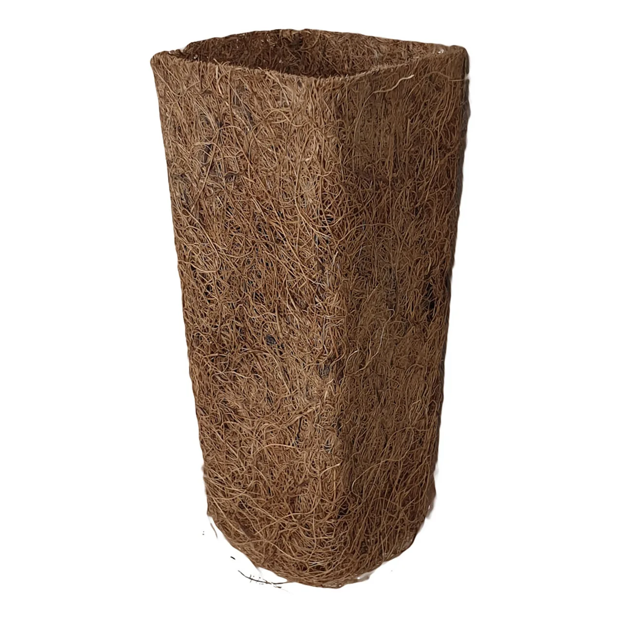 Coir Fibre Square Native Tube 50mmSQ x 120mm — Carton of 1500
