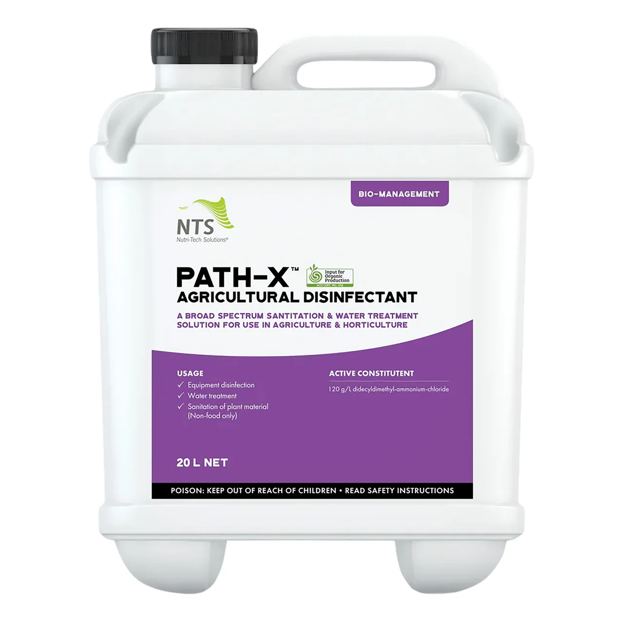 Path-X Agricultural Disinfectant — 20 Litre