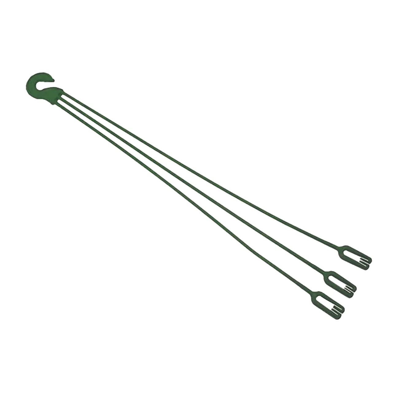 Orient Hanger only 3-prong 350mm — Box of 108 · Jade Green