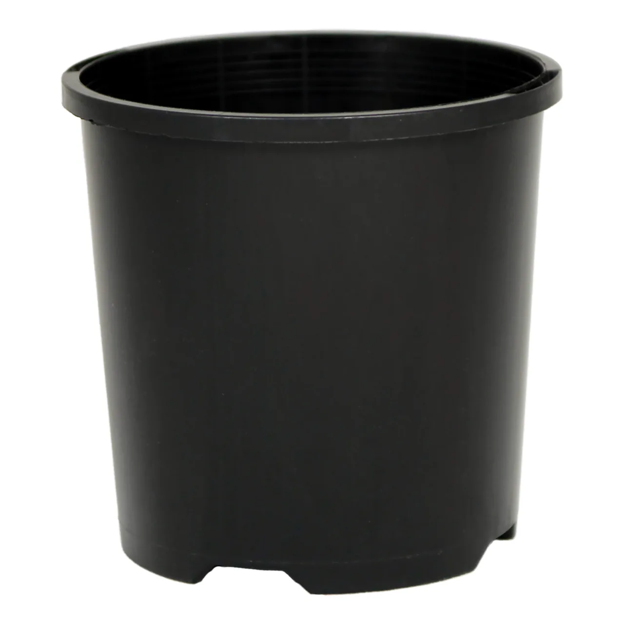 100mmØ Slimline Pot — Pack of 20 · Black