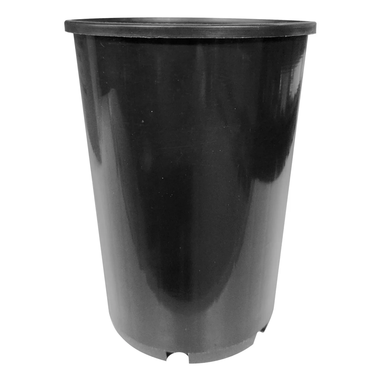 100mmØ x 135mm Spacesaver Tall Pot — Pack of 20 · Black