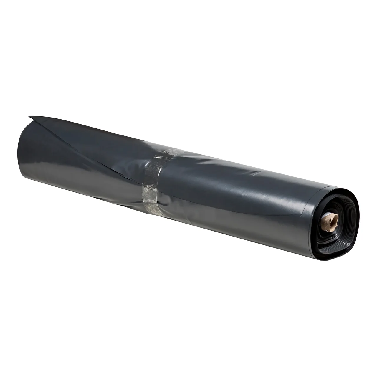 Black Polythene Film (UV STABILISED) — 4m x 150um · 50m Roll · Black