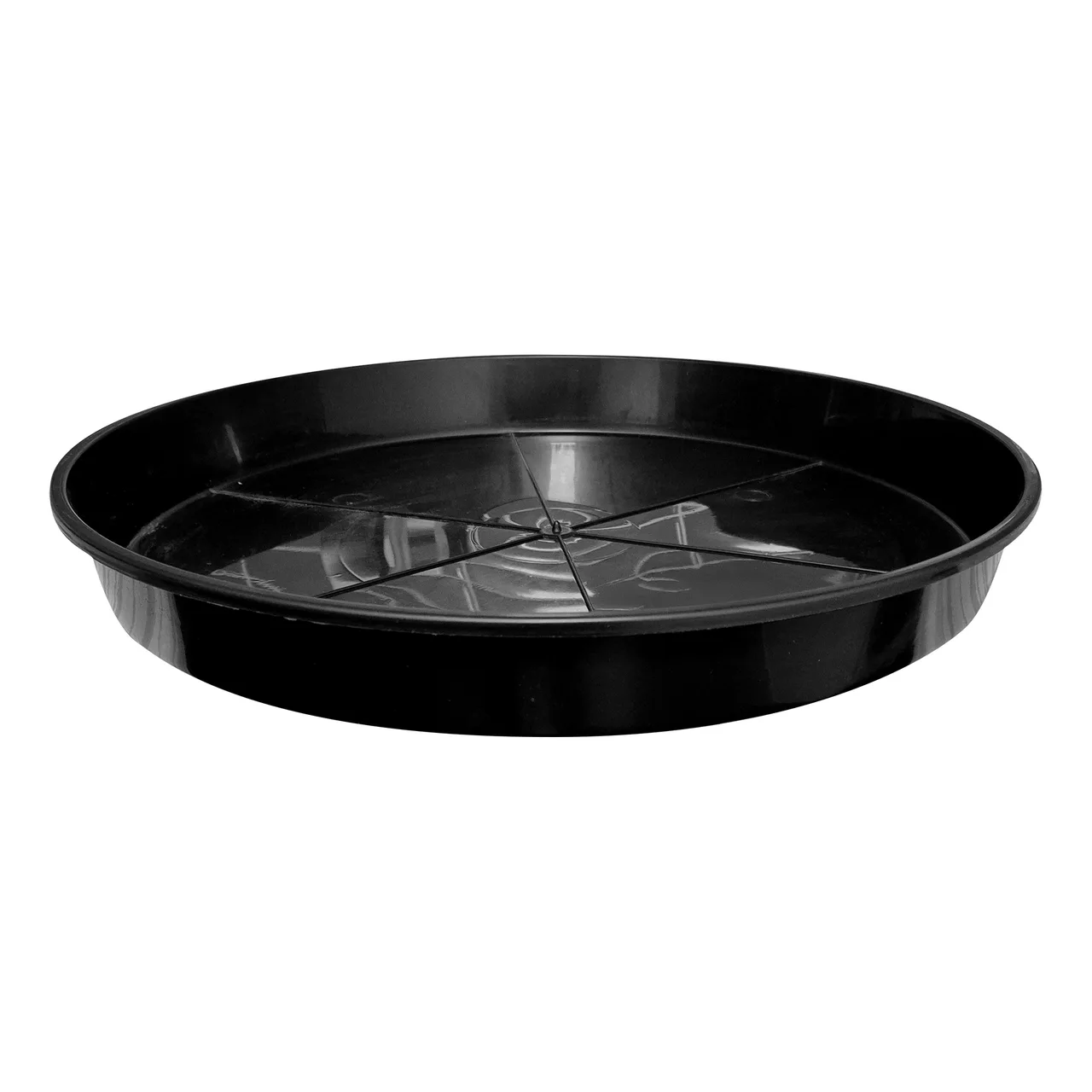 Saucer for 500mm Pot — Bundle of 30 · Black