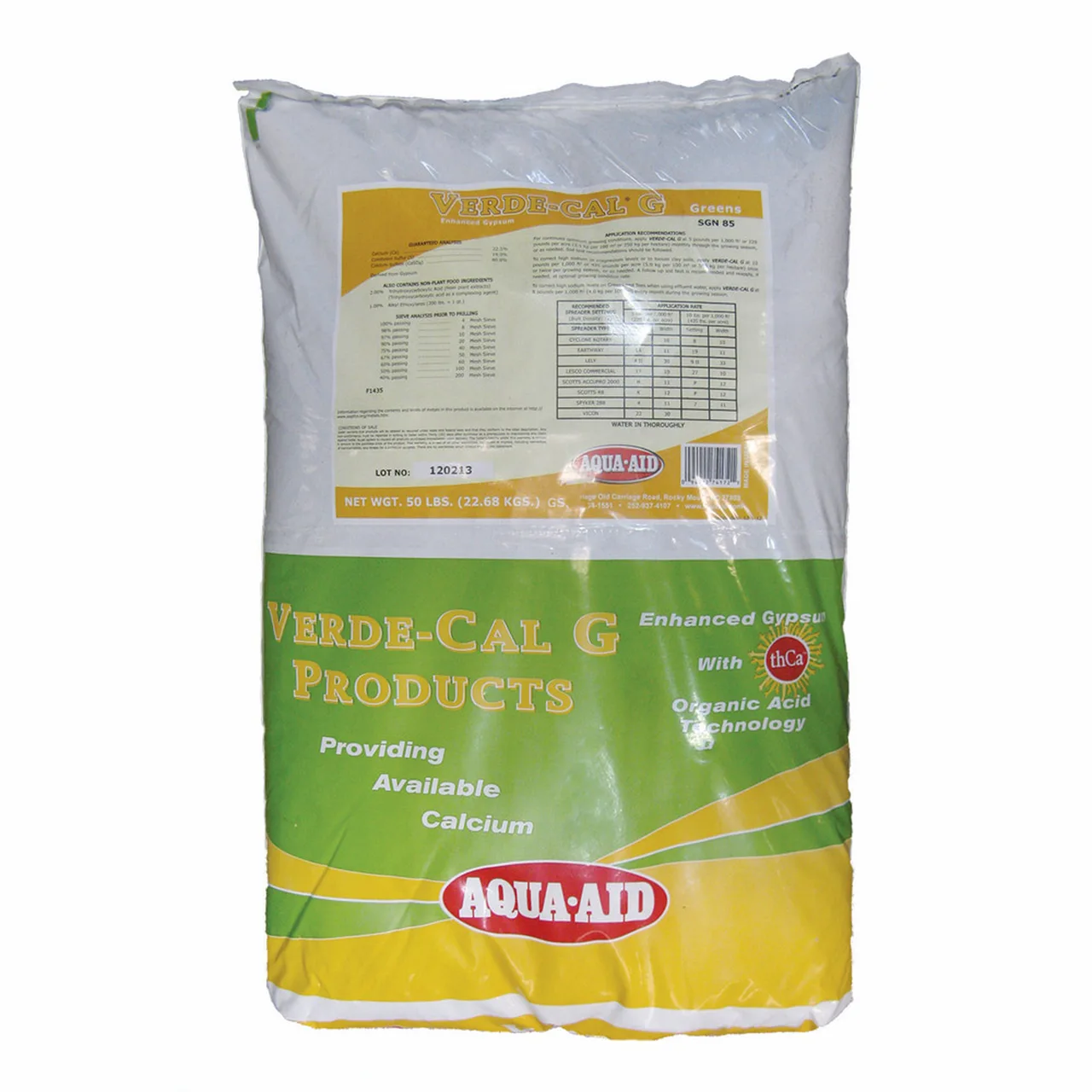 Verde-Cal G Enhanced Gypsum — 22.68kg · Each · Coarse, 185SGN