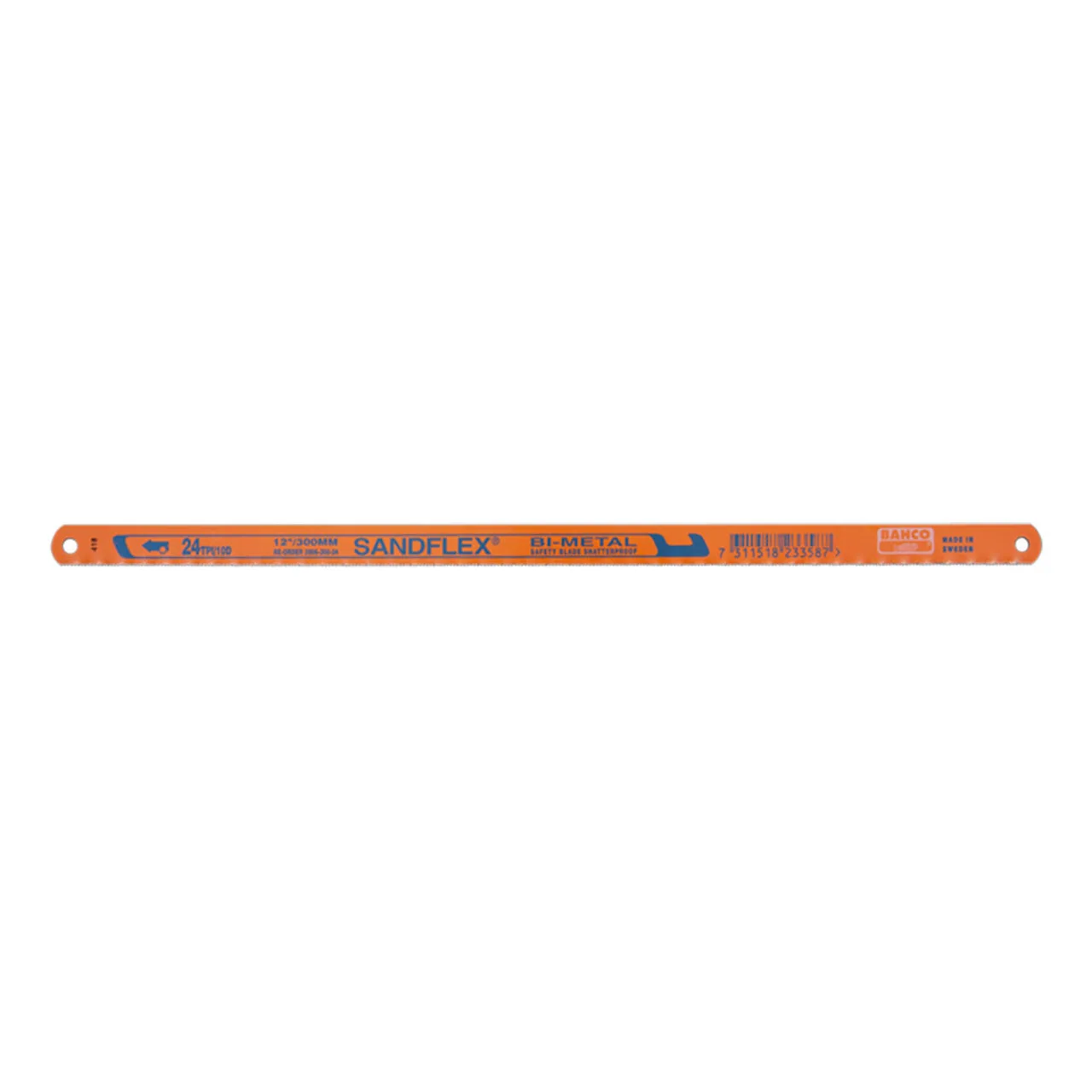 Bahco Set of 3 Hacksaw Blades - Course, Med, Fine