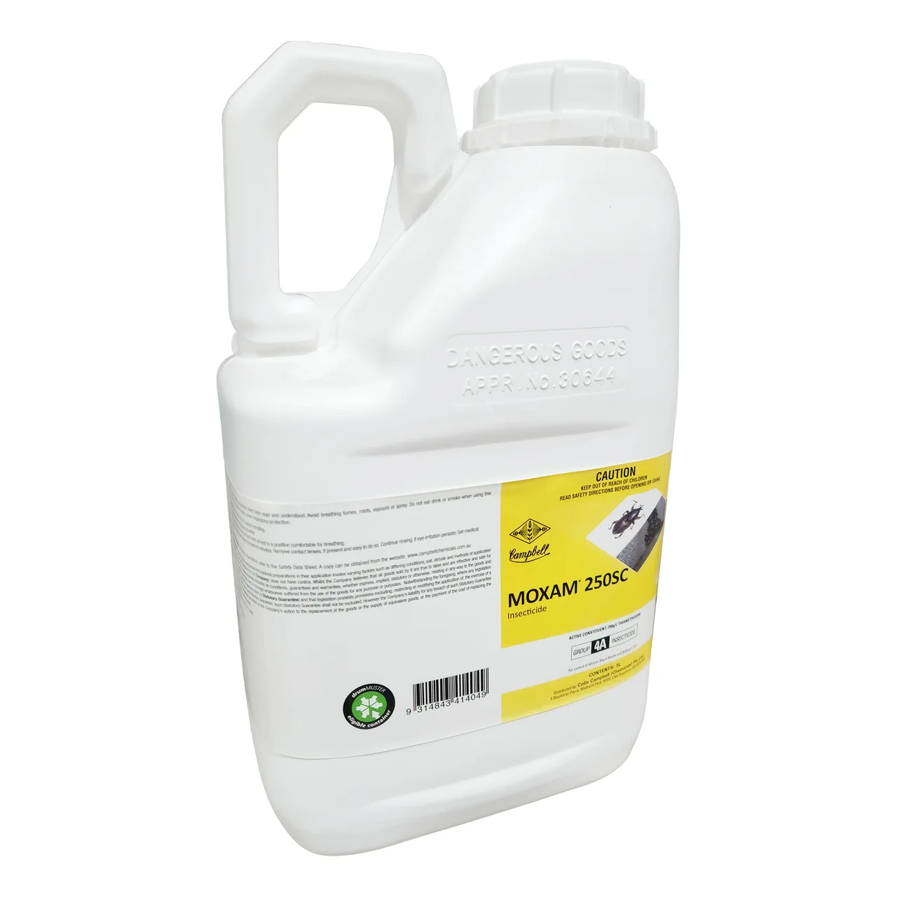 Moxam 250SC Insecticide — 5 Litre
