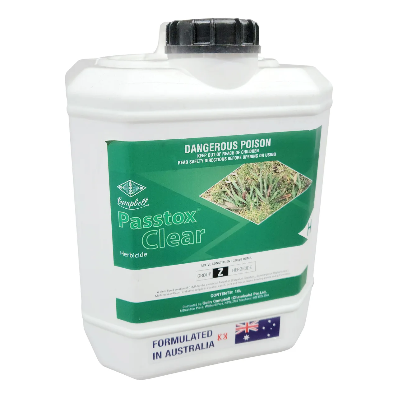 Passtox Clear (DSMA) Selective Herbicide — 10 Litre