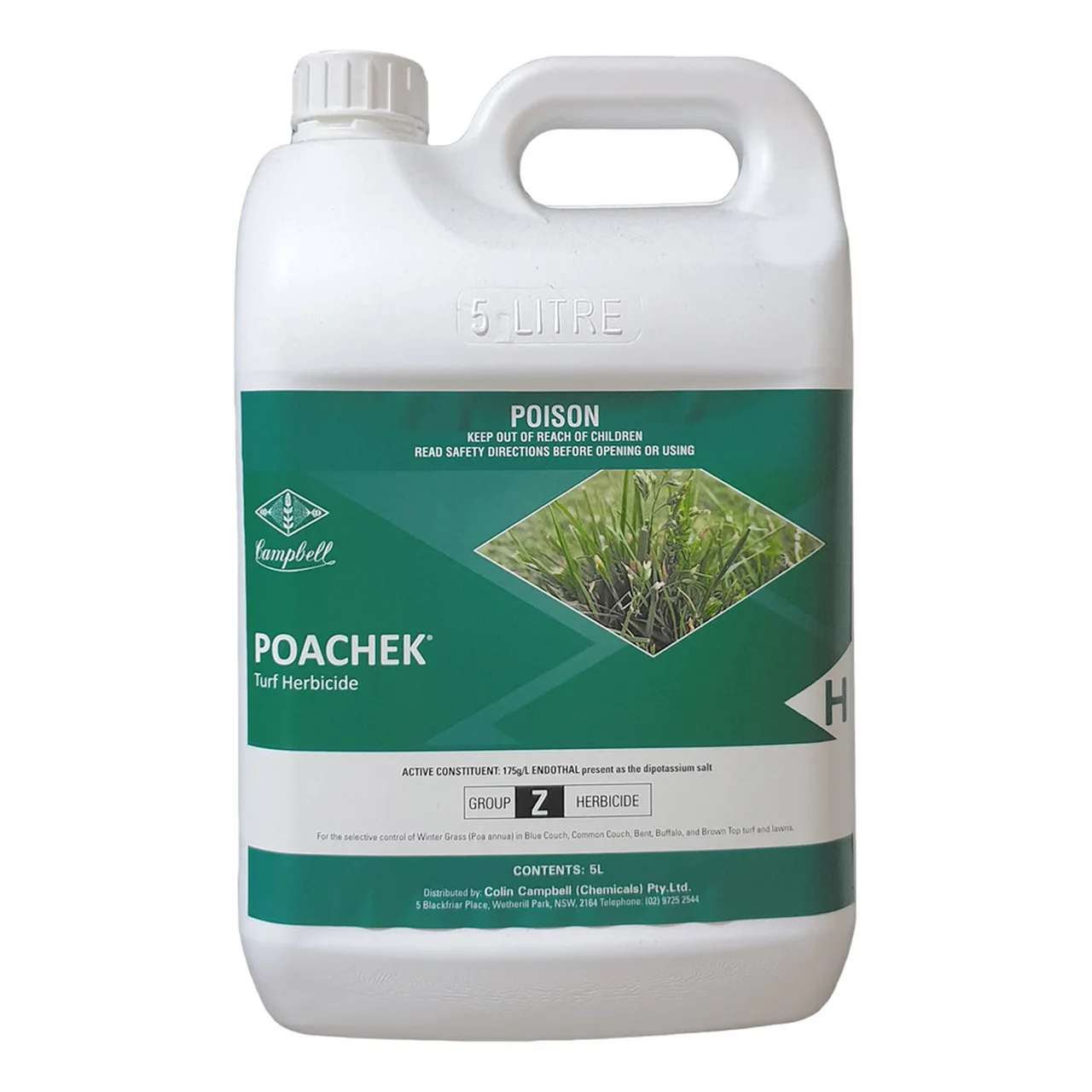 Poachek Winter Grass Herbicide — 5 Litre