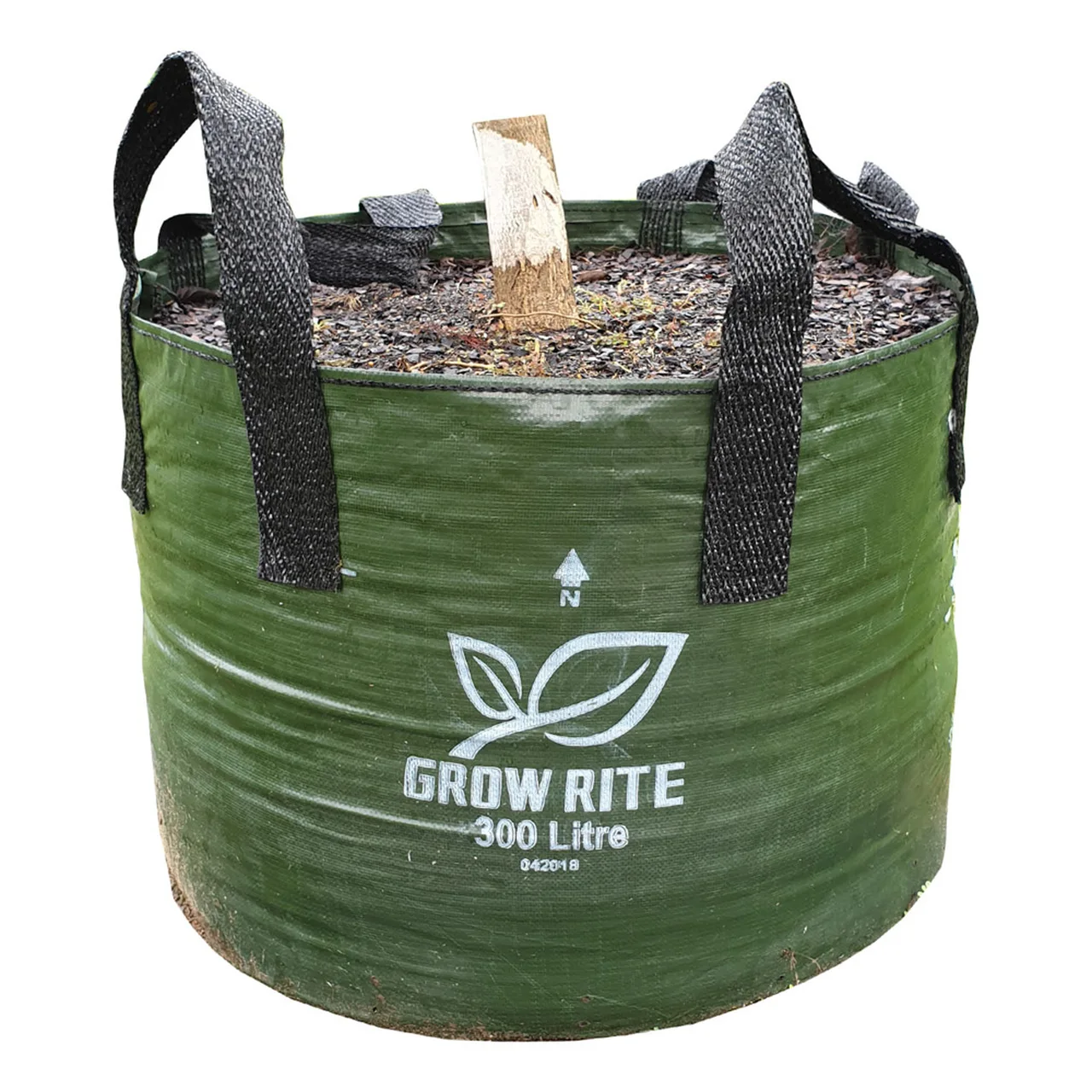 XHD Woven Plastic Plant Bag with 4 Handles, 300L — 800mmØ x 600mm · Pack of 20