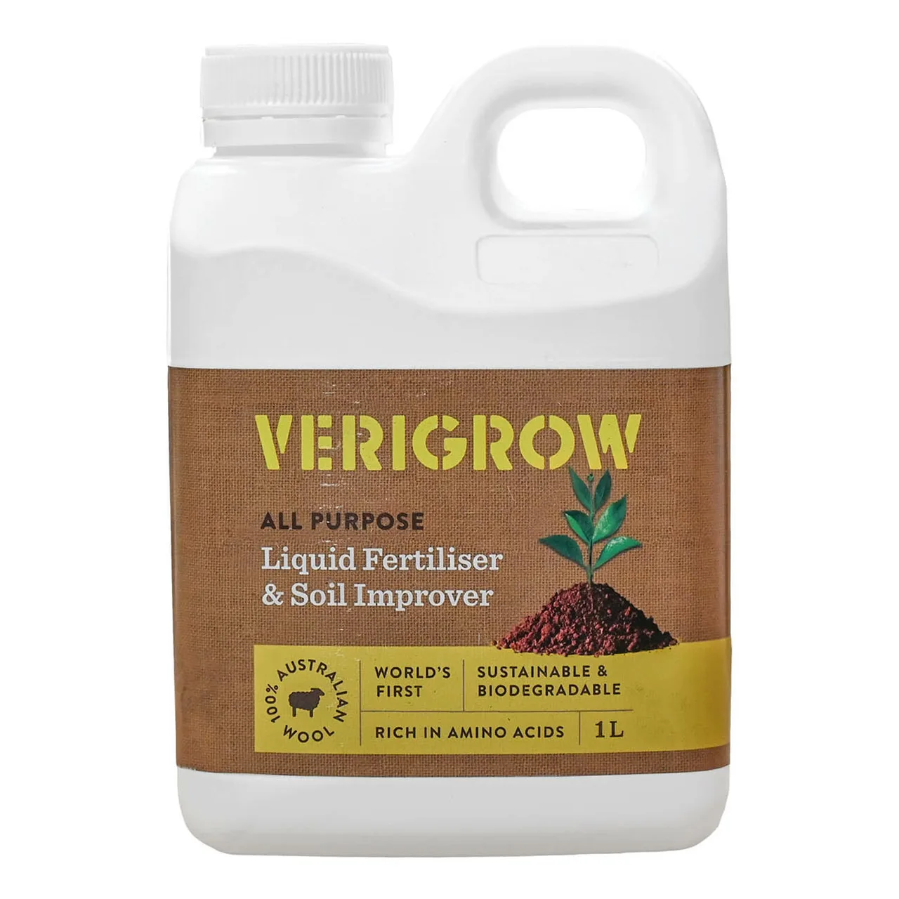 Verigrow All Purpose Liquid Fertiliser & Soil Improver — 1 Litre · Each