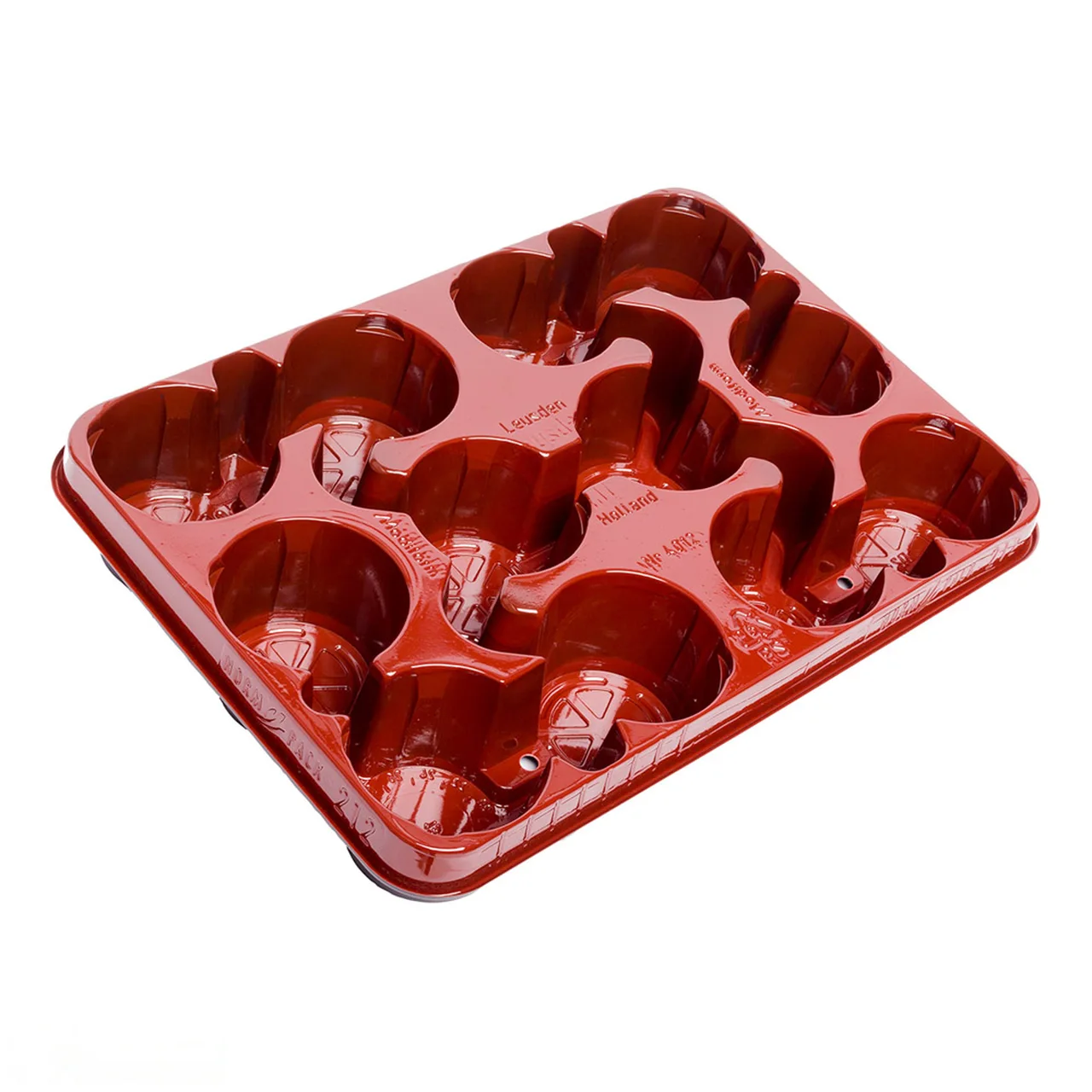Norm Pack (Holds 12 x 9cm Pots) — Pack of 10 · Terracotta