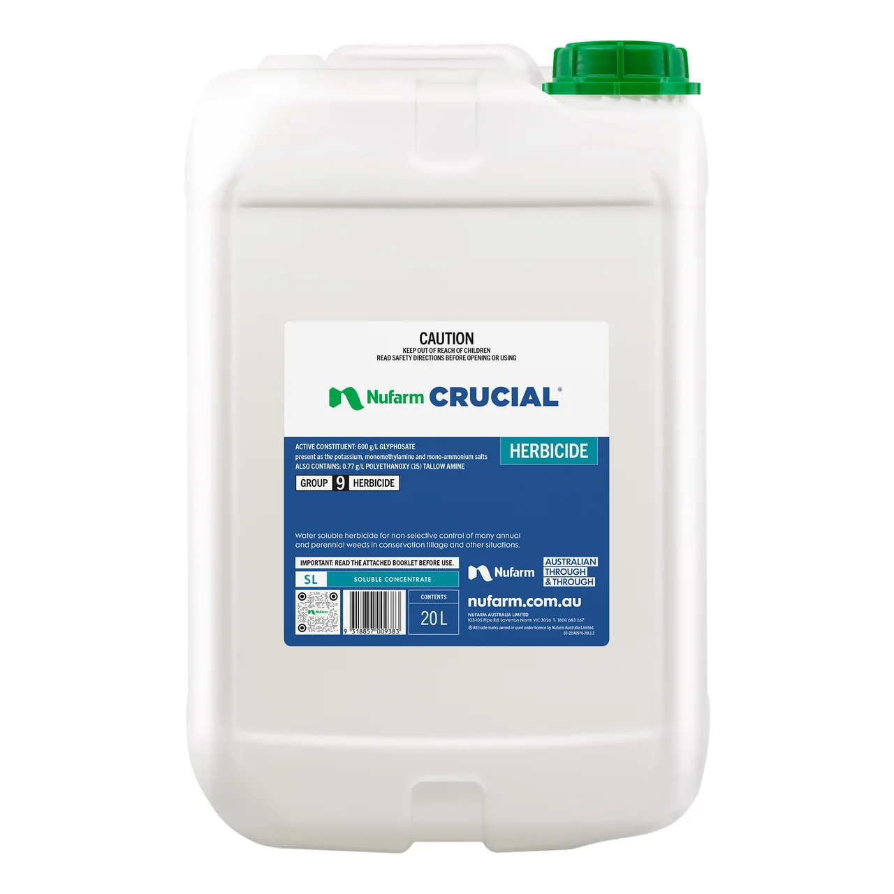 Crucial Herbicide — 20 Litre