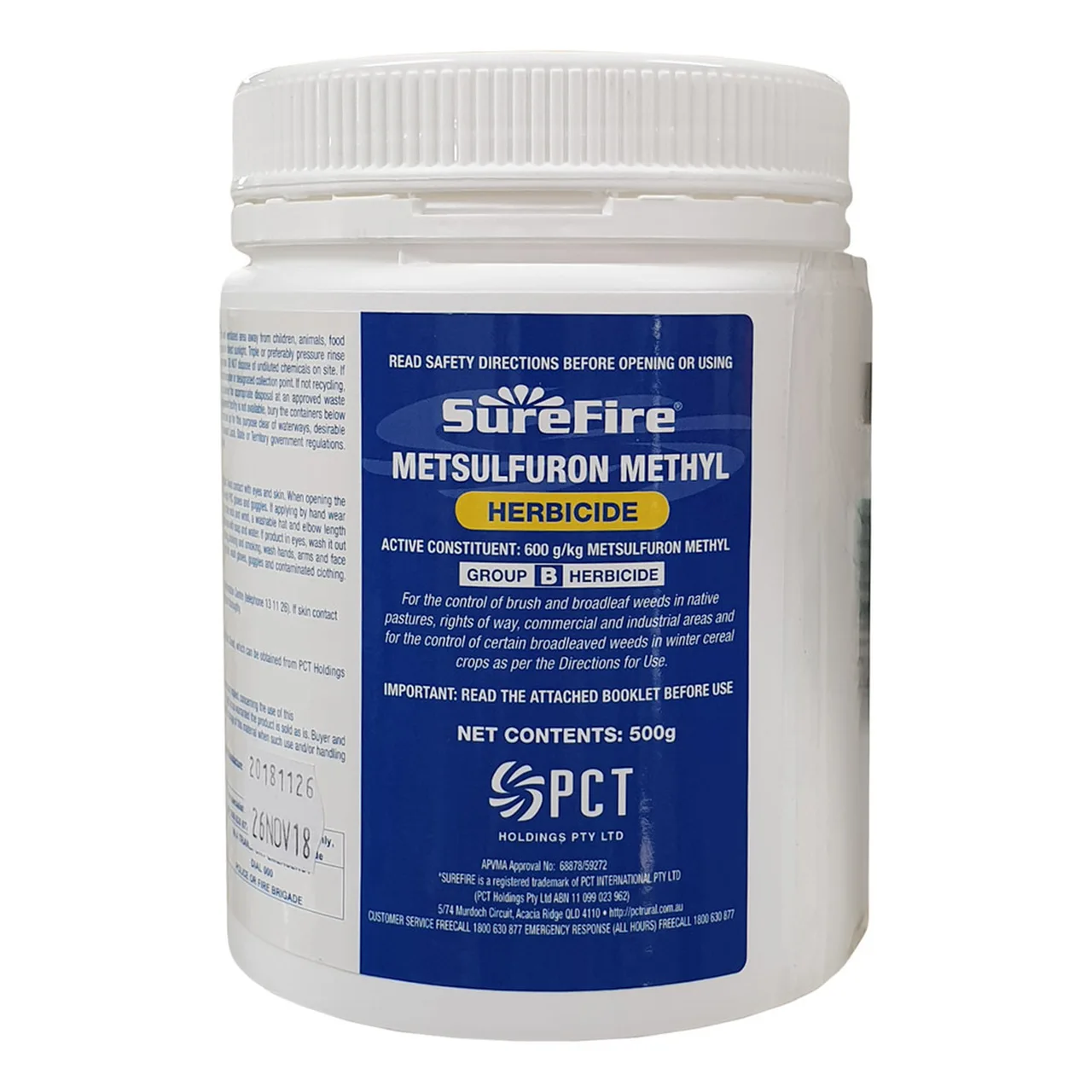 Metsulfuron Methyl Herbicide — 500g