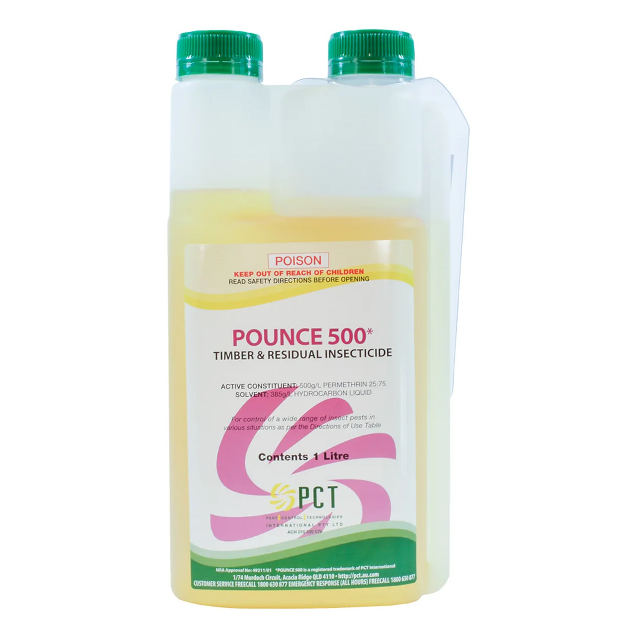 Pounce 500 Timber & Residual Insecticide — 1 Litre