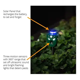 Ultrasonic Outdoor Repeller