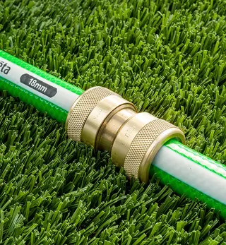 18mm Hi-Flo EZ Brass Hose Joiner