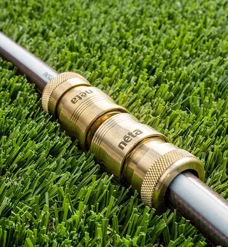 12mm Brass 2-End Coupler
