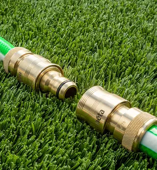 18mm Hi-Flo Brass 2-End Coupler