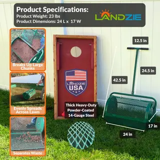 Topdress, Compost & Peat Moss Spreader