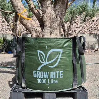 XHD Woven Plastic Plant Bag with 4 Handles, 1000L