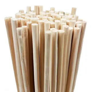 Bamboo Flower Sticks Waxed 35cm