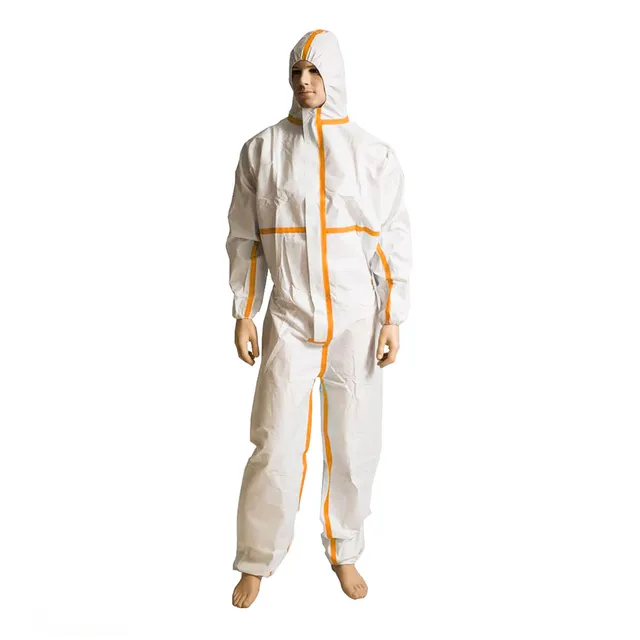 White Disposable Overall Type 4/5/6