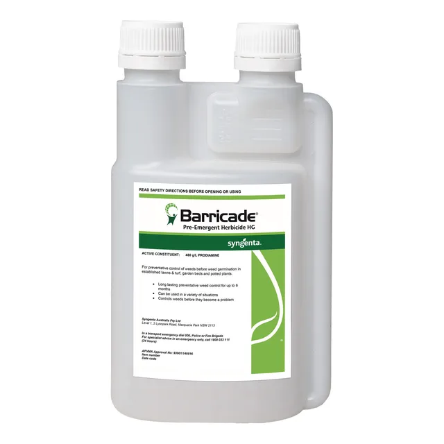 Barricade HG | Pre-Emergent Herbicide | 250mL