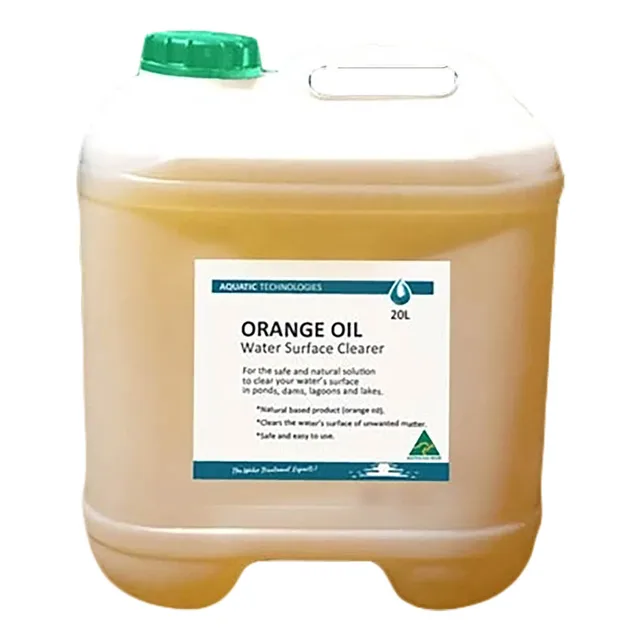 Orange Oil Floating Weed Control