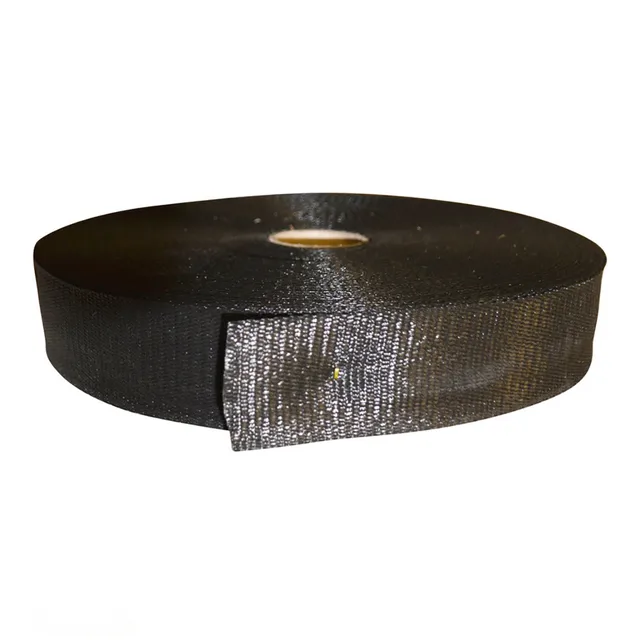 Black Reinforcing Webbing for Shadecloth