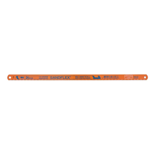 Bahco Set of 3 Hacksaw Blades - Course, Med, Fine
