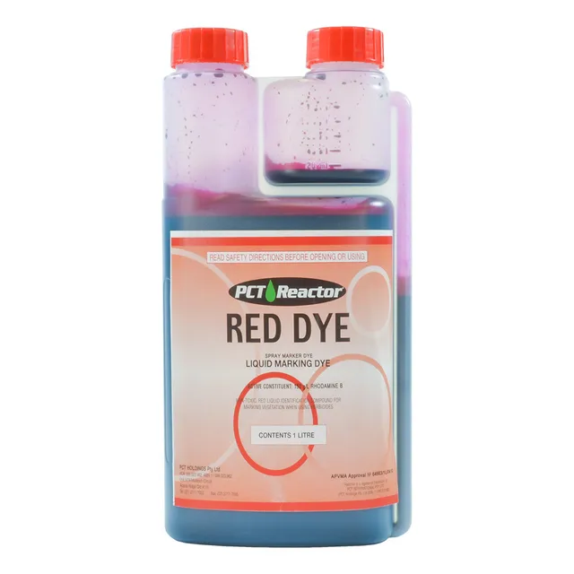Red Spray Marker Dye