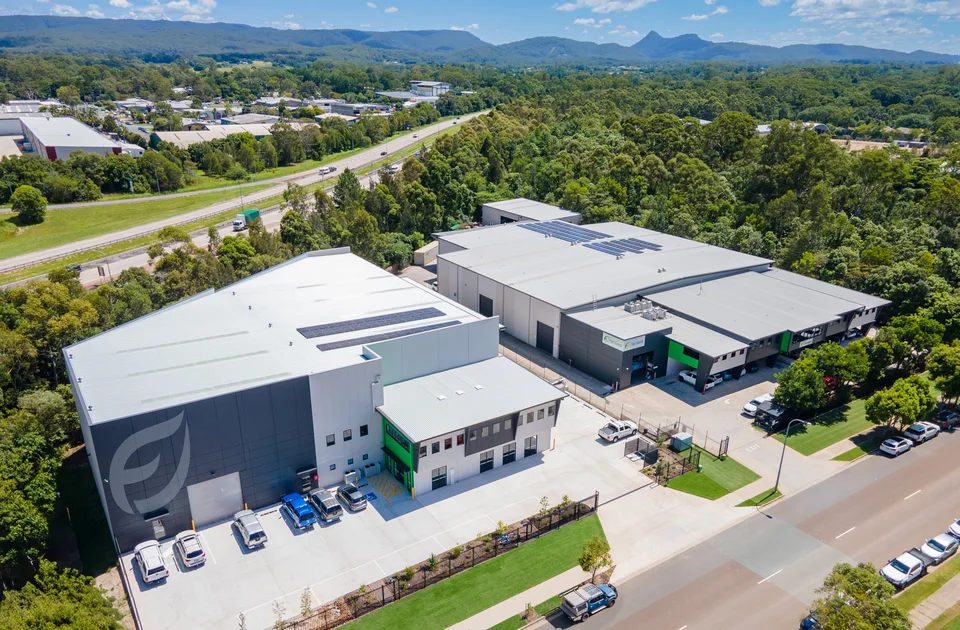 Fernland's expanded warehouses on the Sunshine Coast